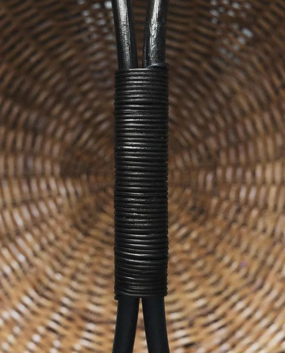 CESTA RATÁN Y BAMBÚ FLORES en Marrón - Canastos, Uruguay | Zara Home, vista 6