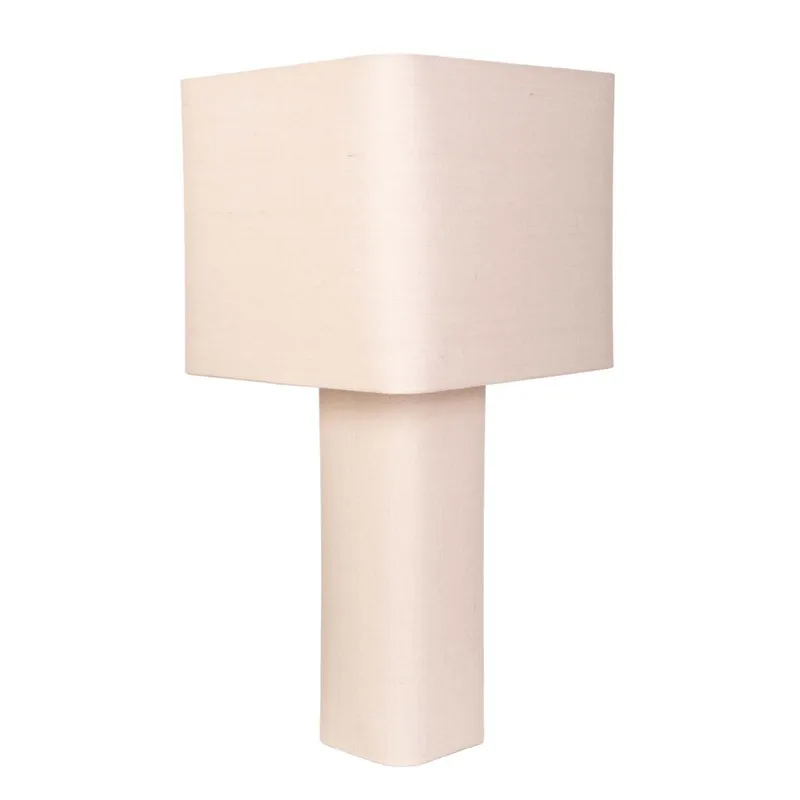 Lámpara De Mesa Ml2510 Natural/beige Lino Ml251004 en Beige - Lámparas de mesa, Uruguay | Divino