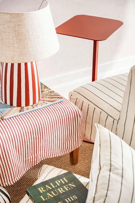 SILLA SOHO - LINO RAYAS ROJAS en Multicolor - Butacas, banquetas y puffs, Uruguay | La Iberica, vista 11