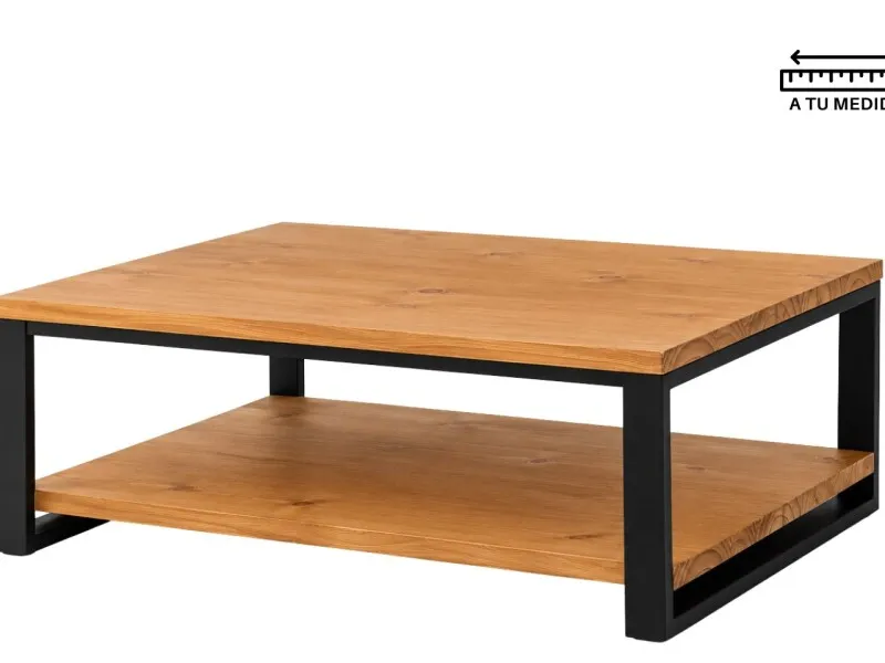 Mesa de Living IRON c/estante en Mesa de Living IRON c/estante - Mesas de living, Uruguay | Finkel