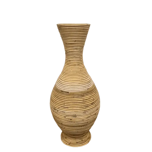 Jarron Rattan 70 cms alto - Macetas, Uruguay | Camino a Casa