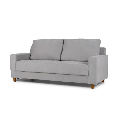 Sofá Modus (Outlet) - Tela Microfibra - 3 cuerpos - Berlin 05 (Ceniza) en Gris - Sillones y sofás, Uruguay | NYR
