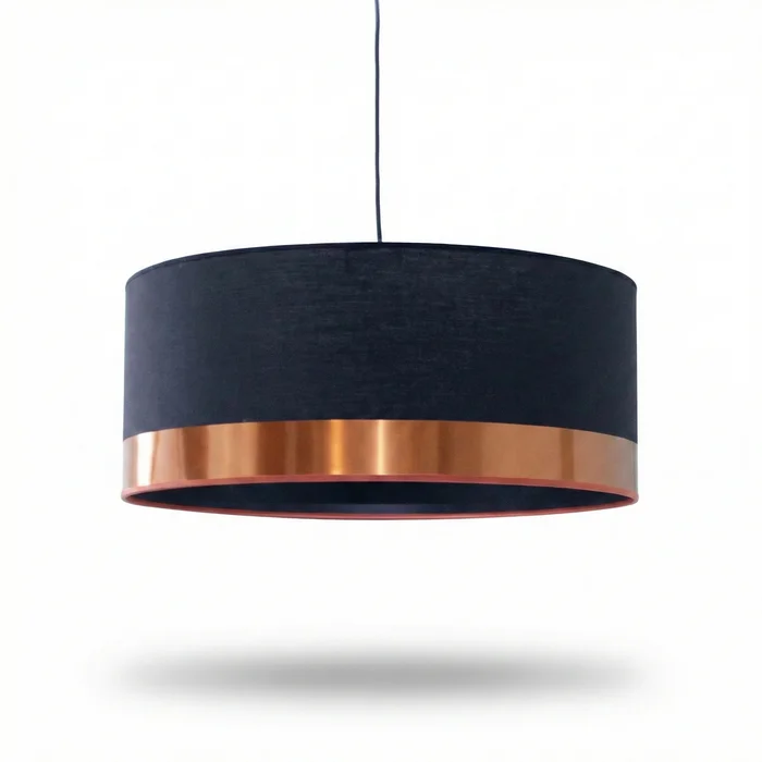 Colgante Duo Lux Copper en Negro - Lámparas colgantes, Uruguay | La Perla