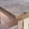 Mesa De Comedor Pino Blanco Aimann en Multicolor - Mesas de comedor, Uruguay | Divino, vista 3 de 5