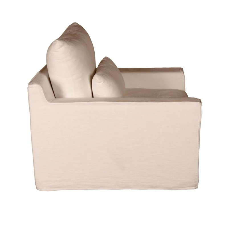 Sofá 1 Cuerpo Tela Natural-beige Positano Beige en Beige - Sillones y sofás, Uruguay | Divino, vista 6