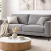 Sofa 3 cps ASPEN - Gris Claro en Gris - Sillones y sofás, Uruguay | Finkel, vista 3 de 3
