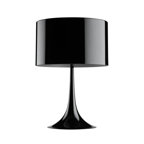 Lámpara De Mesa Spun - Negro en Negro - Lámparas de mesa, Uruguay | Aihaus