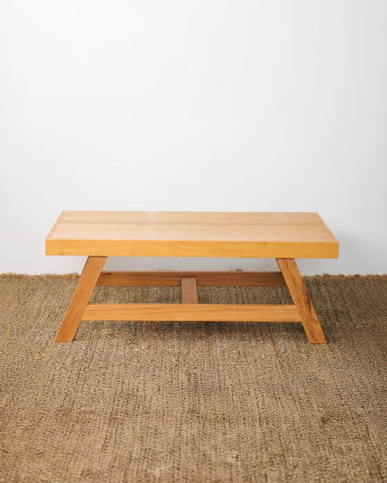 MESA RATONA FORMOSA 120x60 en Madera natural - Mesas de living, Uruguay | Fundamento Muebles