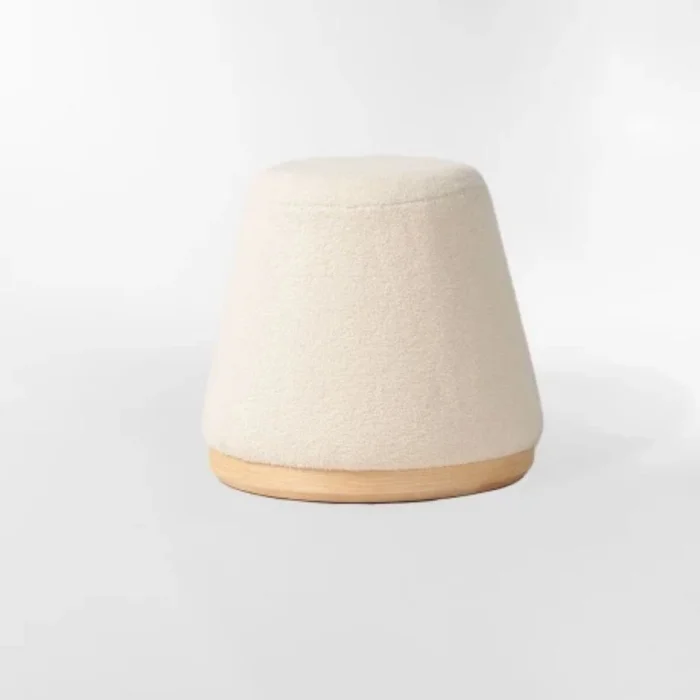 PUFF MATTE NATURAL en Beige - Butacas, banquetas y puffs, Uruguay | Viasono, vista 2