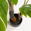 Planta artificial Monstera con maceta de cemento negro 130 cm en Verde - Macetas, Uruguay | Kavehome, vista 3 de 4