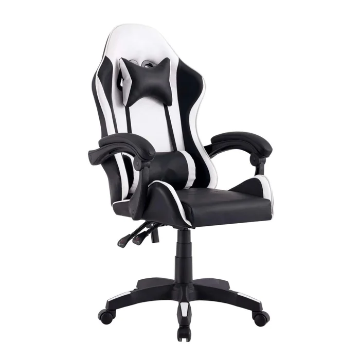 Silla Gamer Pu Blanco Max en Multicolor - Escritorios y sillas de escritorio, Uruguay | Divino, vista 2