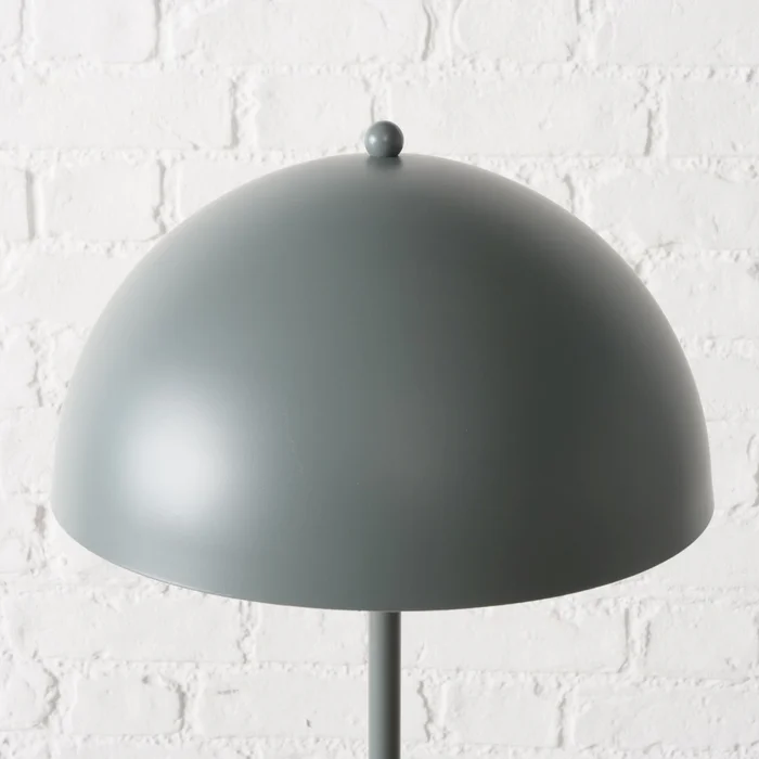 Lámpara De Pie Metal Gris 205996 en Gris - Lámparas de pie, Uruguay | Divino, vista 2
