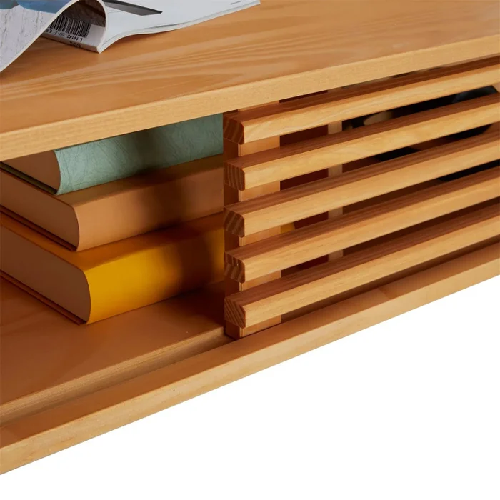Mesa Ratona Ripado Sean - Madera Maciza en Madera natural - Mesas de living, Uruguay | Balton, vista 9