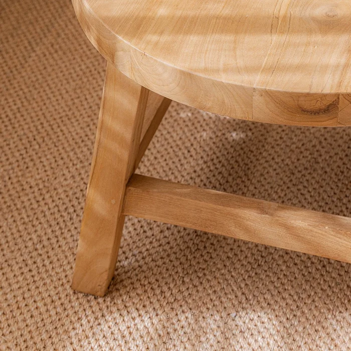 Mesa Lateral Cecile Natural en Madera natural - Mesas de arrimo, Uruguay | De Arcos, vista 2