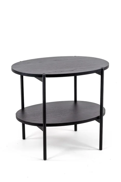 MESA LATERAL VERSATILE CINAMOMO NEGRA 62X46X52H CM - Mesas de arrimo, Uruguay | Vinibel, vista 2