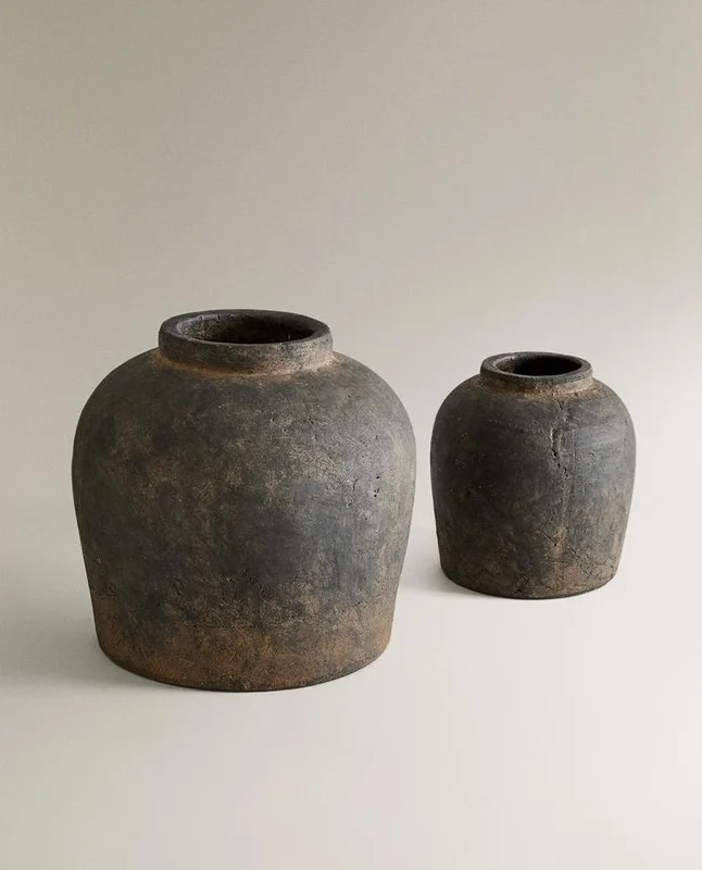 JARRÓN CERÁMICA TEXTURA DESGASTADA - Jarrones, Uruguay | Zara Home, vista 3