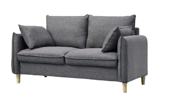 Sofá 3 cps OSLO - Gris Oscuro en Gris - Sillones y sofás, Uruguay | Finkel
