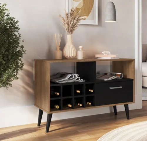 Rack Ronda en Multicolor - Muebles para TV, Uruguay | Palermo Casa Deco