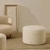 Reposapiés desenfundable Kaeli de borreguito crudo Ø 60 cm en Blanco - Butacas, banquetas y puffs, Uruguay | Kavehome, vista 2 de 7