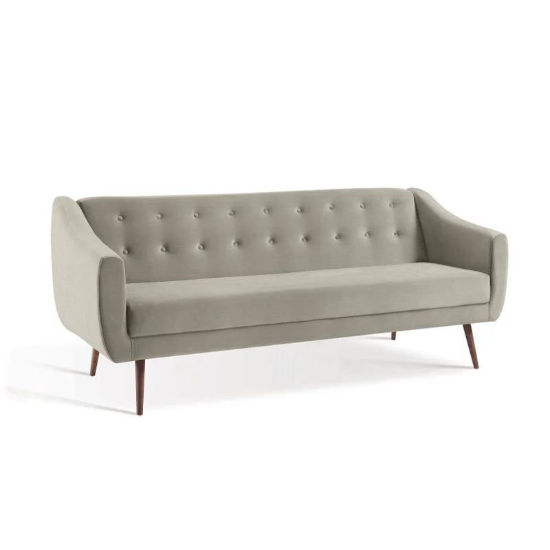 Sofá Cama Durham Lino en Gris - Sillones y sofás, Uruguay | Unsi, vista 3