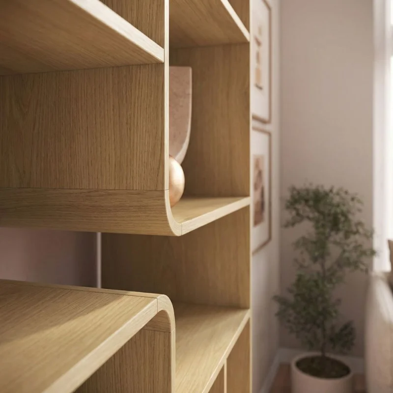 Biblioteca Aura - Natural en Marrón - Bibliotecas, Uruguay | NYR, vista 3