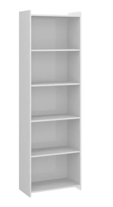BIBLIOTECA MAREA 5 ESTANTES BLANCO 3114/700 en Blanco - Bibliotecas, Uruguay | Alfa Ventas