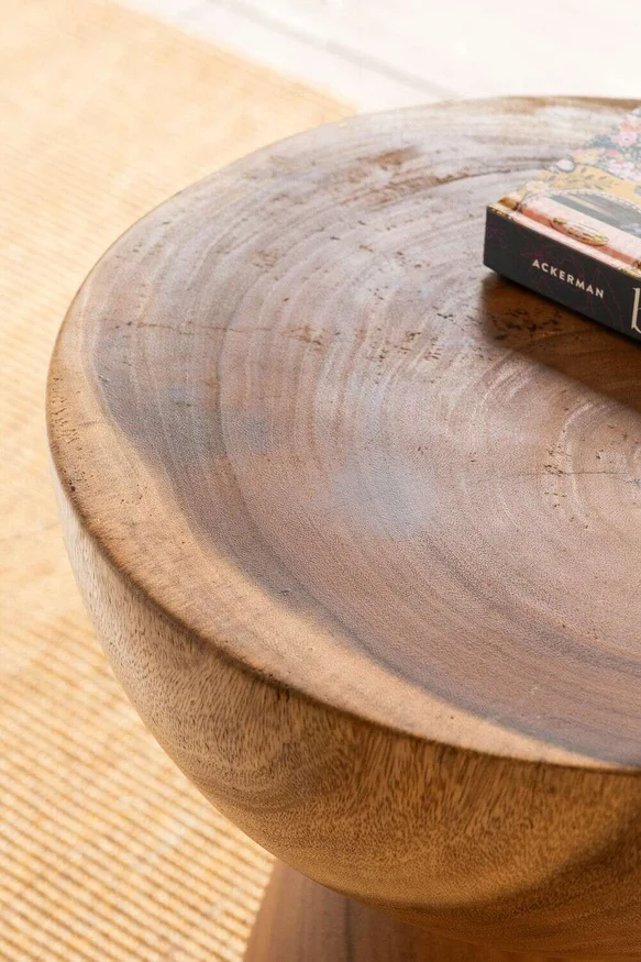 MESA AUXILIAR BLOOM - SUAR en Madera natural - Mesas de living, Uruguay | La Iberica, vista 2