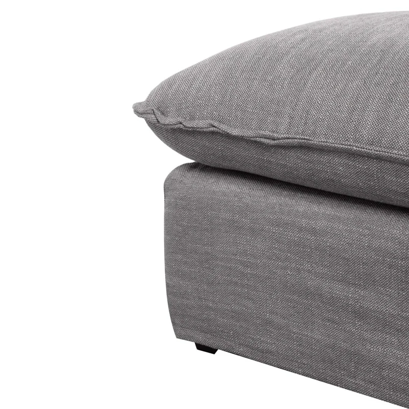 Puff Tela-premium Gris Bahamas en Gris - Sillones y sofás, Uruguay | Divino, vista 8