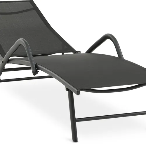 Reposera NORDSTRAND A59xL191 negro en Negro - Muebles para el exterior, Uruguay | JYSK