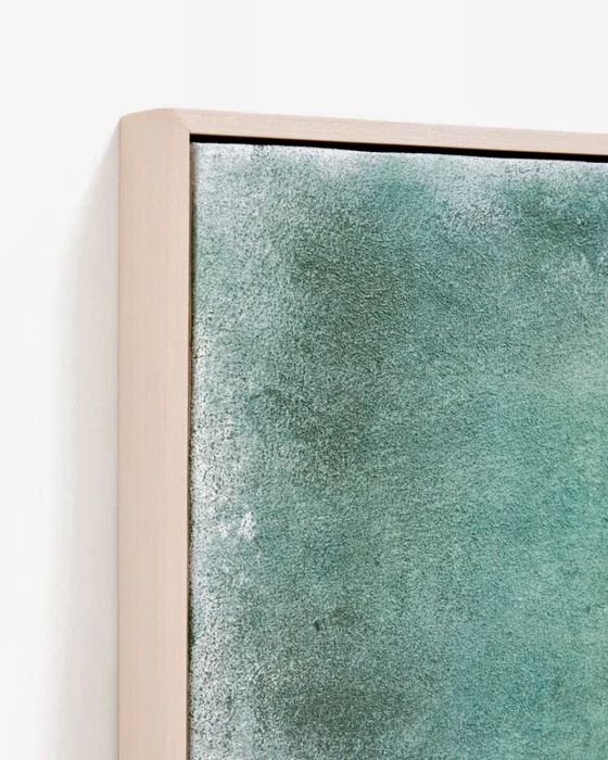 Cuadro abstracto Selnar - verde 60 x 90 cm en Amarillo - Decoración de pared, Uruguay | Kavehome, vista 5