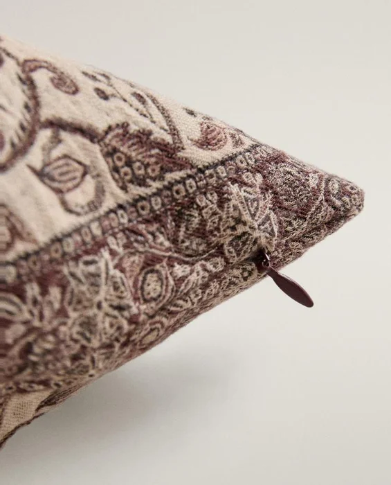 FUNDA COJÍN JACQUARD en Beige - Textiles, Uruguay | Zara Home, vista 5