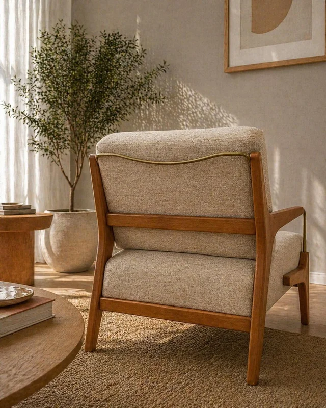 POLTRONA NATU TOSTADO en Marrón - Muebles, Uruguay | Indrana, vista 6