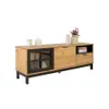 Rack de tv Linea Denise en Negro - Muebles para TV, Uruguay | La Cueva Muebles, vista 12 de 20