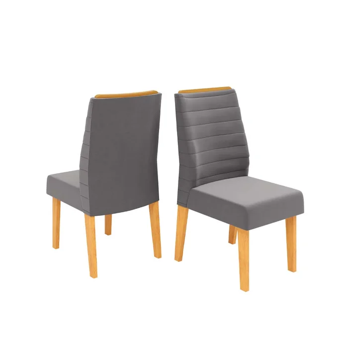 Juego De Comedor Mesa Ovalada 6 Sillas Tapizadas Mdp - Mesas de comedor, Uruguay | Soy Hogar, vista 3