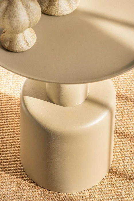 MESA AUXILIAR - NUDE en Naranja - Mesas de living, Uruguay | La Iberica