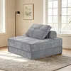 Sofá Cama 1 Cuerpo Espuma Gris Bruma en Gris - Sillones y sofás, Uruguay | Divino, vista 1 de 6