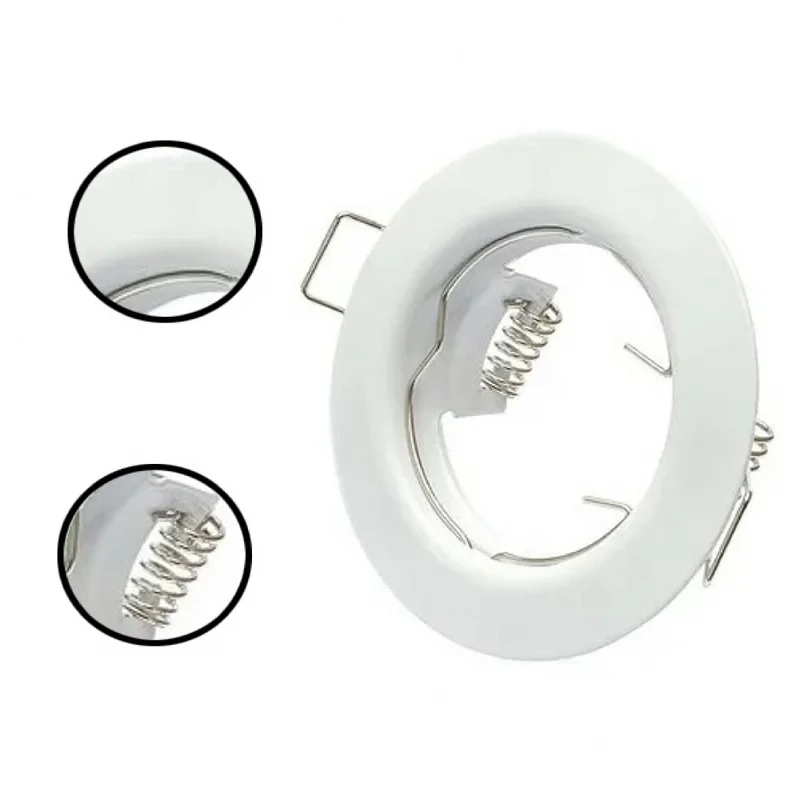 Aro Empotrable Para Dicroica Blanco en Blanco - Lámparas colgantes, Uruguay | Serlux, vista 4