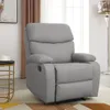 Butaca Sofa Living 1 Cuerpo Reclinable Manual Premium Gris - Butacas, banquetas y puffs, Uruguay | Muebles Express, vista 2 de 2