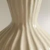 JARRÓN PEQUEÑO CERÁMICA ESMALTADA RAYAS - Jarrones, Uruguay | Zara Home, vista 4 de 4