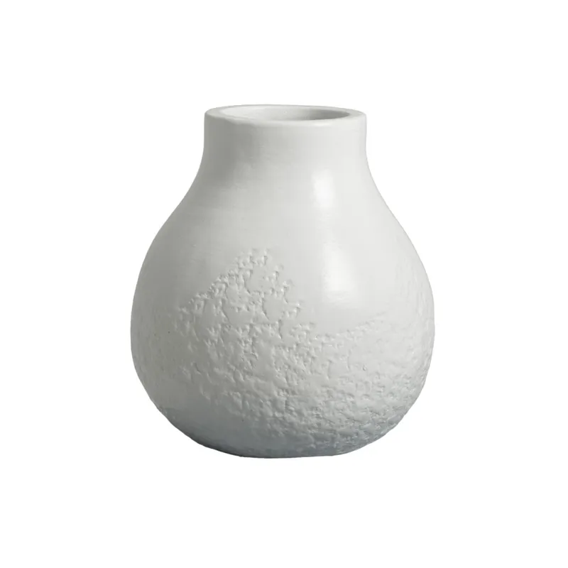 Jarrón Decorativo 24cm Blanco Cerámica White Vas en Blanco - Jarrones, Uruguay | Divino