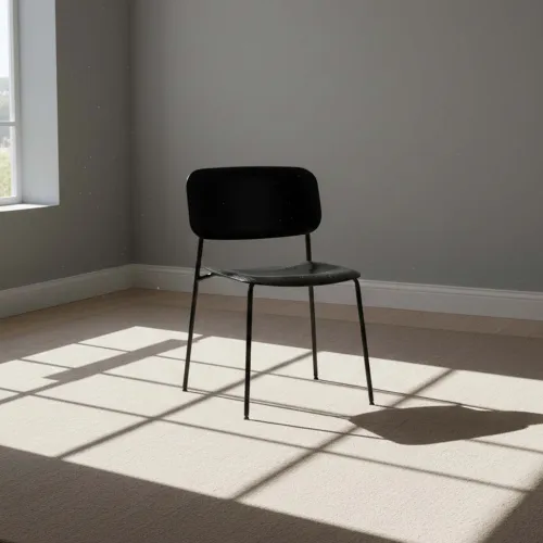 Silla De Comedor Madera-y-metal Negro O´conor Ii en Negro - Sillas, Uruguay | Divino