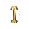 Lámpara de Mesa Samoa Portátil Recargable Gold en Dorado - Lámparas de mesa, Uruguay | Serlux, vista 5 de 8