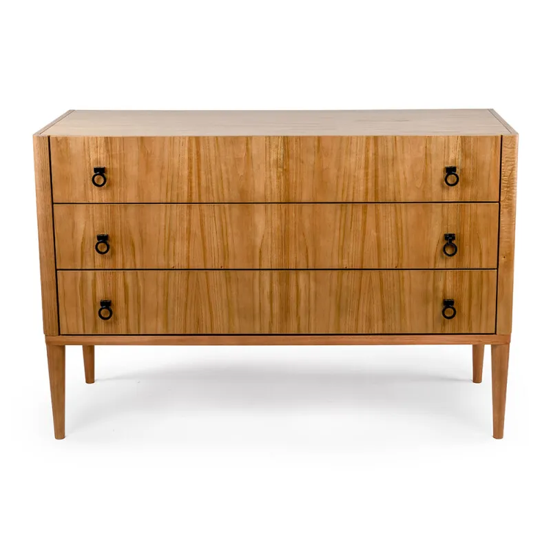 COMODA LILLE CINAMOMO NATURAL 119X48X87H CM en Madera natural - Aparadores y recibidores, Uruguay | Vinibel