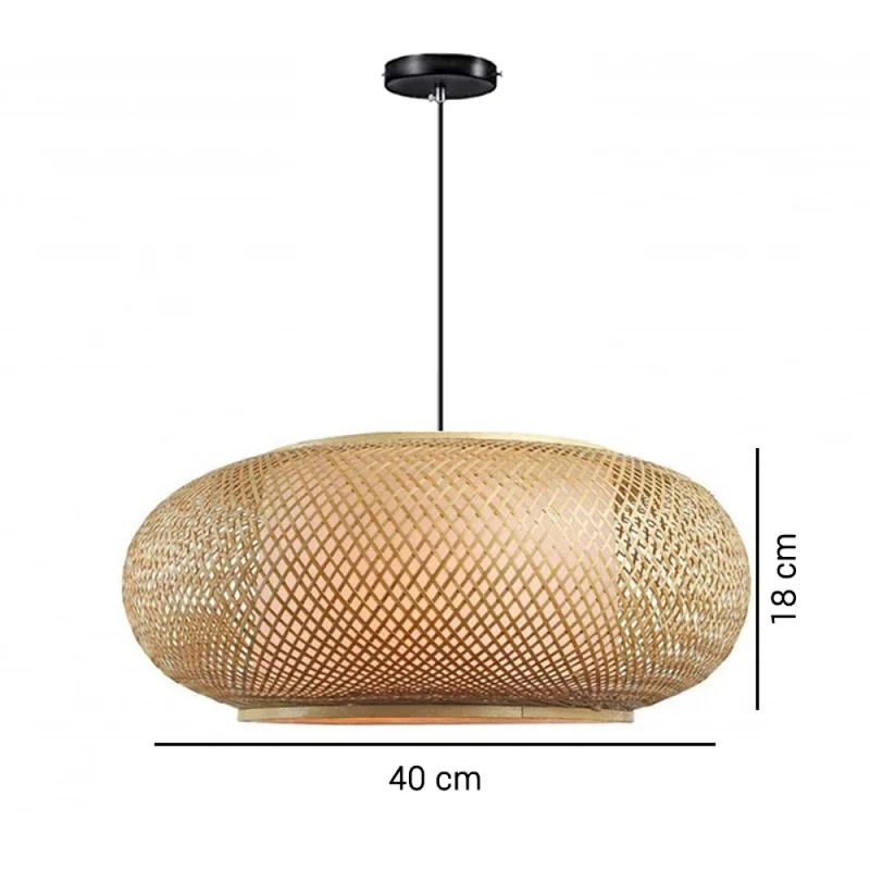 Lámpara Colgante California ø 40 cm en Marrón - Lámparas colgantes, Uruguay | Serlux, vista 5