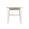 Mesa lateral Garden - 67 x 55 - Carvalho y Off White en Beige - Mesas de arrimo, Uruguay | NYR, vista 3 de 5
