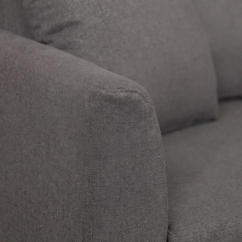 Rinconera Logan - Tela Aquaclean - 3 cuerpos - A fabricar en Gris - Sillones y sofás, Uruguay | Nyr, vista 3