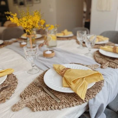Servilleteros en cuero con lazo – Set x6 - Textiles, Uruguay | Dreams On Time, vista 4