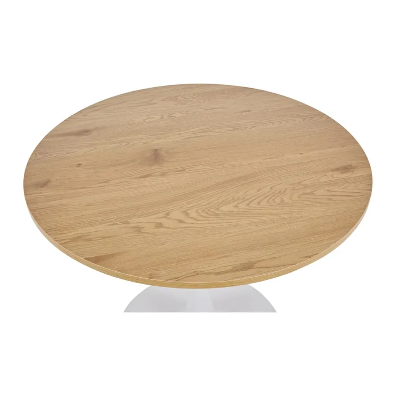 Mesa de Comedor Bari - Roble Claro en Marrón - Mesas de comedor, Uruguay | NYR