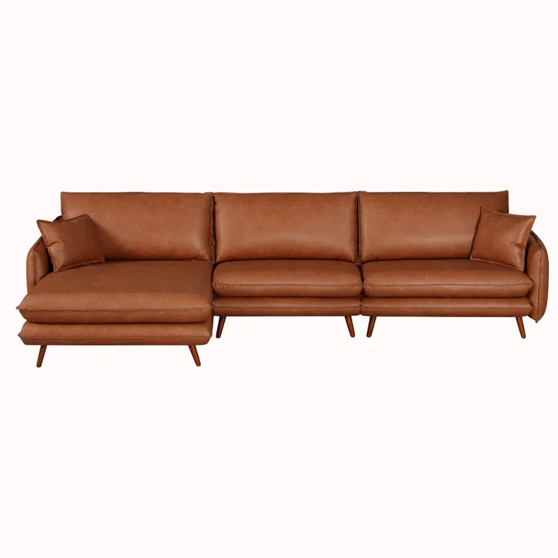 SOFÁ CON CHAISE LONDRES en Marrón - Sillones y sofás, Uruguay | Forum Design