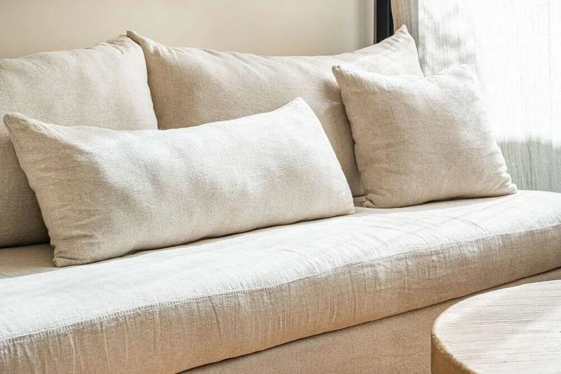 SILLON MANUELA ESQUINERO - LINO en Blanco - Sillones y sofás, Uruguay | La Iberica, vista 10